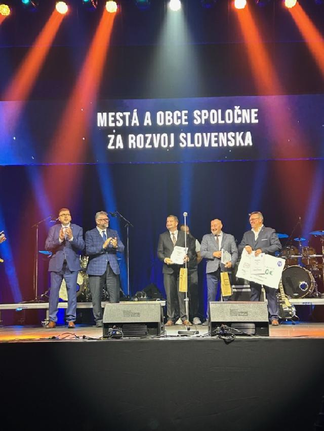 Výročný snem ZMOS - víťaz komunálny líder pre oblasť green Výročný snem ZMOS - víťaz komunálny líder pre oblasť green
